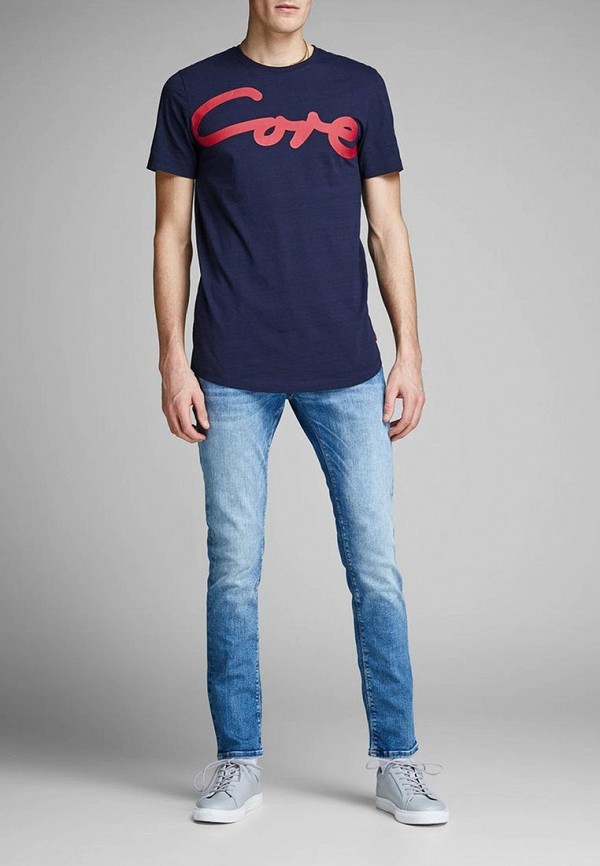 

Футболка Jack & Jones; Jack & Jones JA391EMDKFP5, Синий