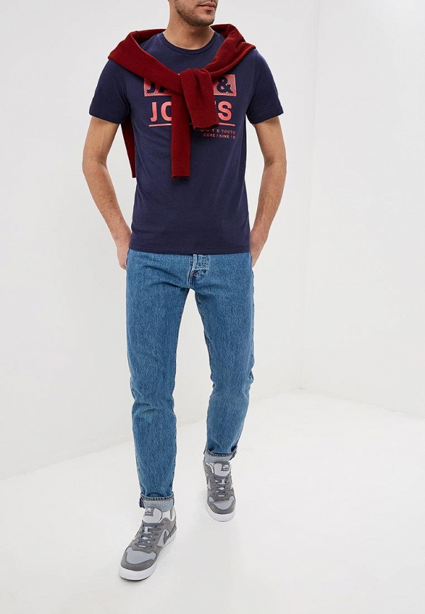

Футболка Jack & Jones; Jack & Jones JA391EMDKFQ7, Синий