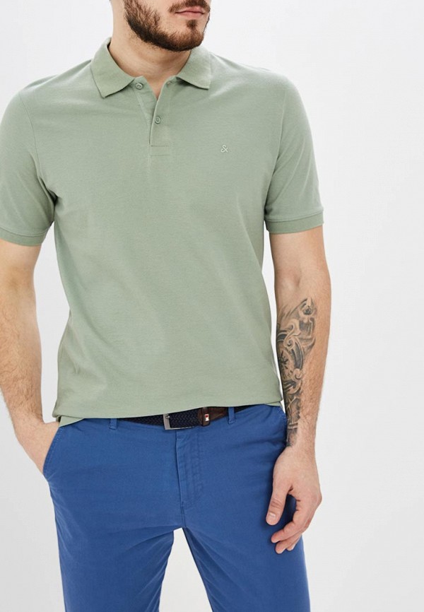 

Поло Jack & Jones, Jack & Jones JA391EMDNNQ8, Хаки