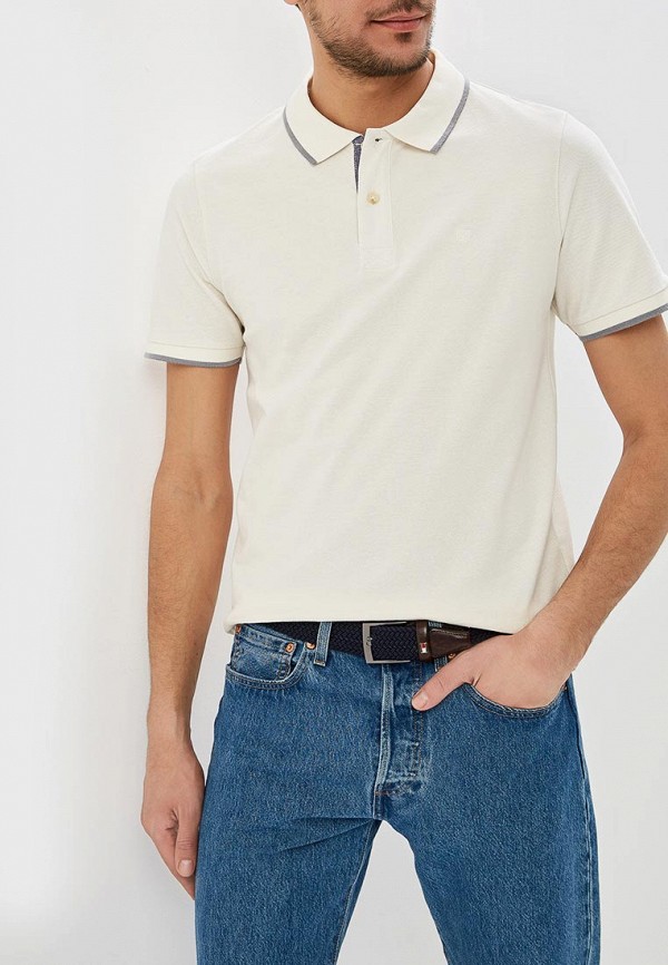 

Поло Jack & Jones; Jack & Jones JA391EMDNNT4, Бежевый