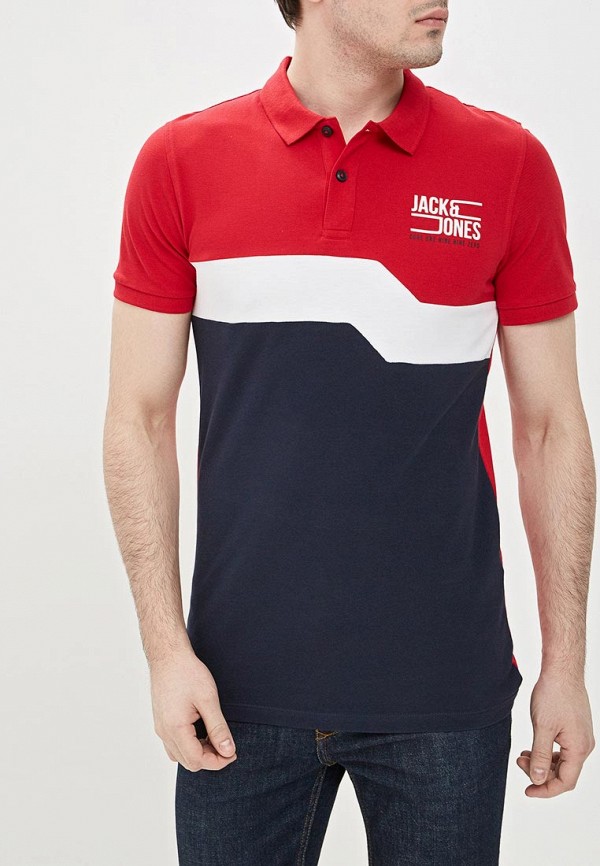 

Поло Jack & Jones, Красный