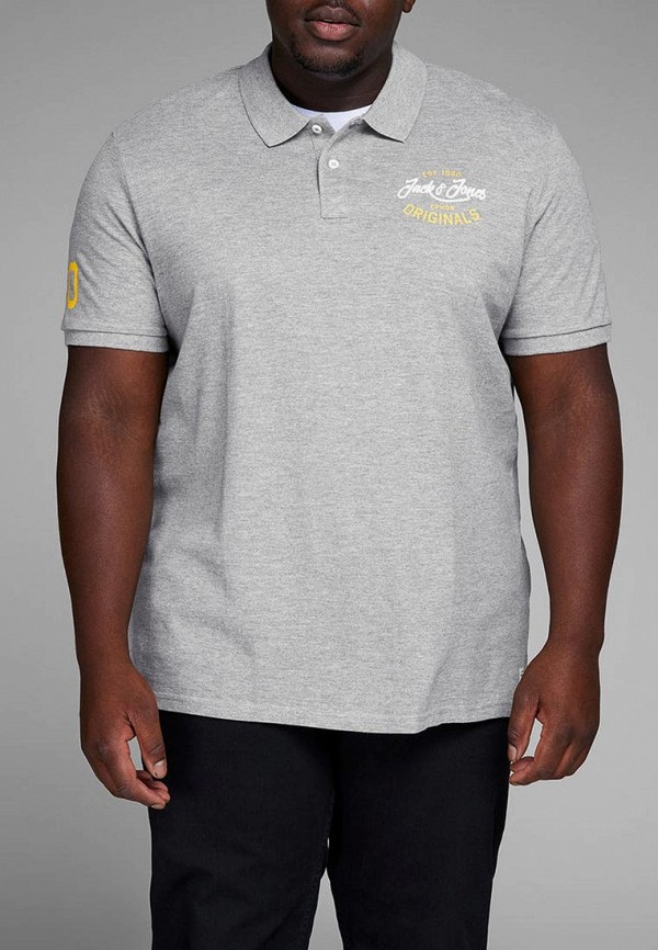 

Поло Jack & Jones, Серый