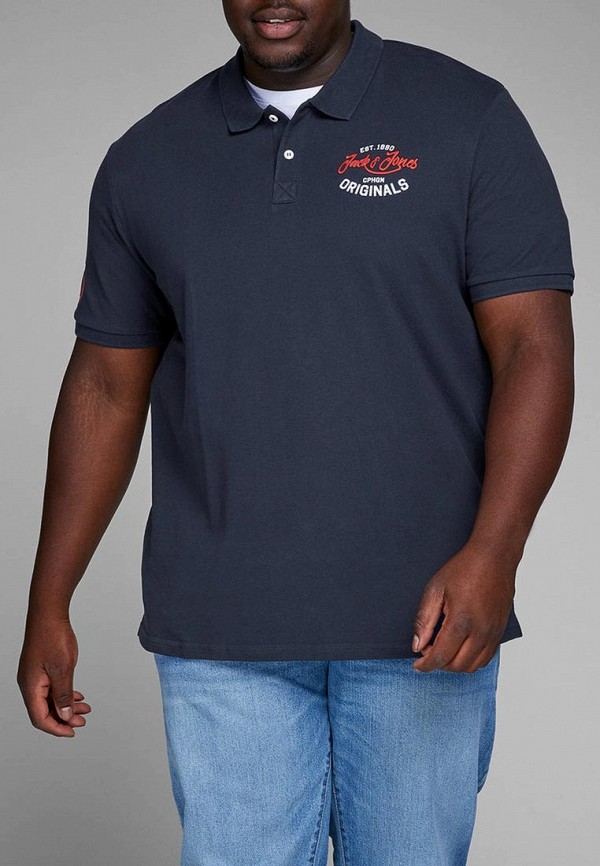 

Поло Jack & Jones, Синий