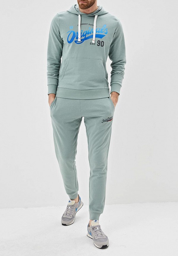 

Худи Jack & Jones; Jack & Jones JA391EMDNOP2, Зеленый