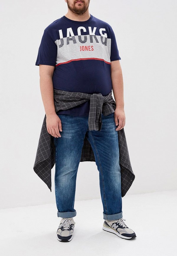 

Футболка Jack & Jones; Jack & Jones JA391EMDTEI9, Синий