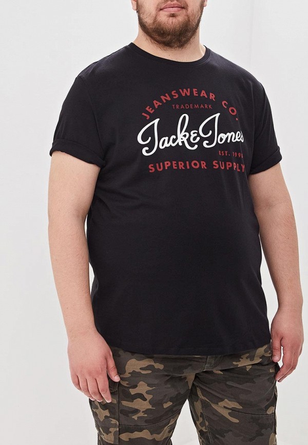 

Футболка Jack & Jones, Jack & Jones JA391EMDTEJ2, Черный