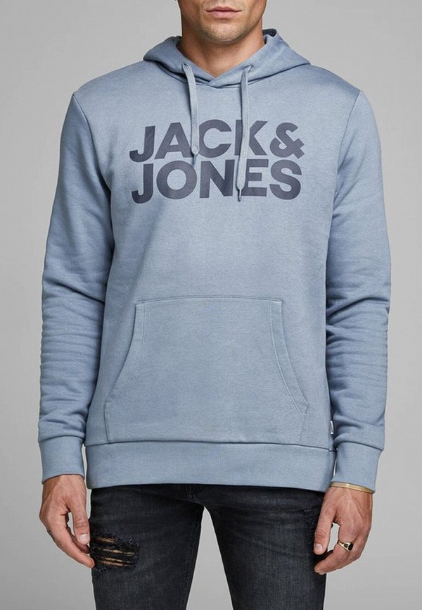 

Худи Jack & Jones, Голубой, Jack & Jones JA391EMFKFM5
