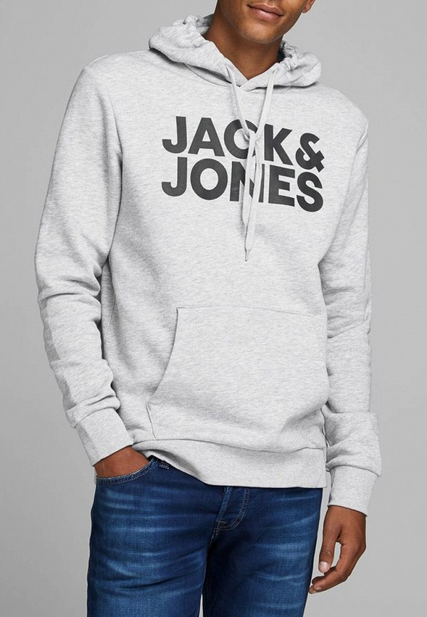 

Худи Jack & Jones, Серый, Jack & Jones JA391EMFKFM6