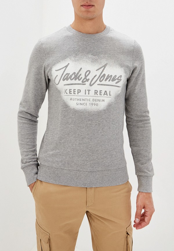 

Свитшот Jack & Jones, Серый