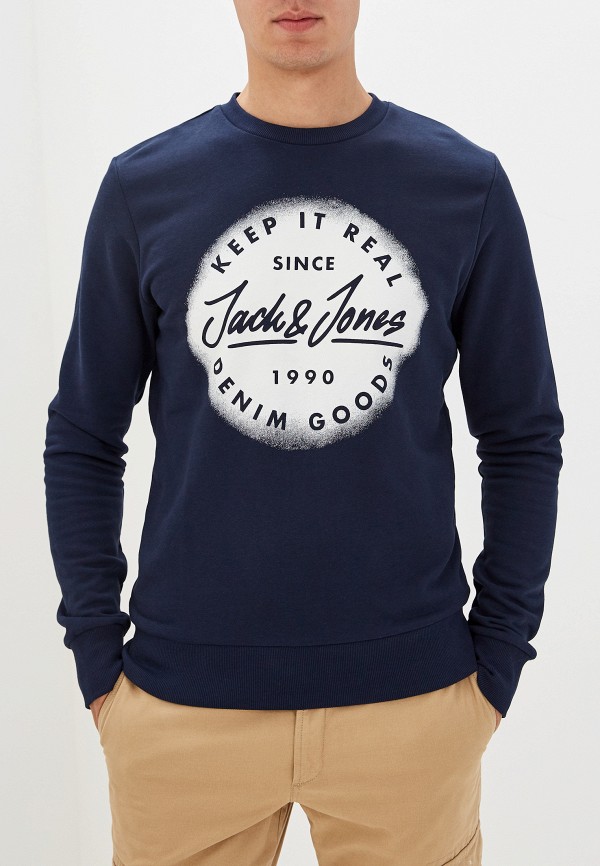 

Свитшот Jack & Jones, Синий