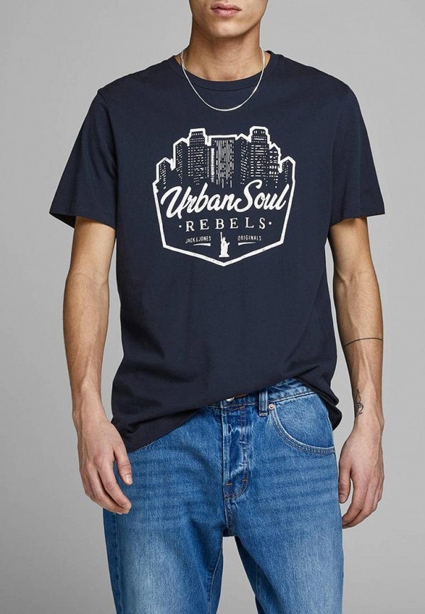 

Футболка Jack & Jones, Синий