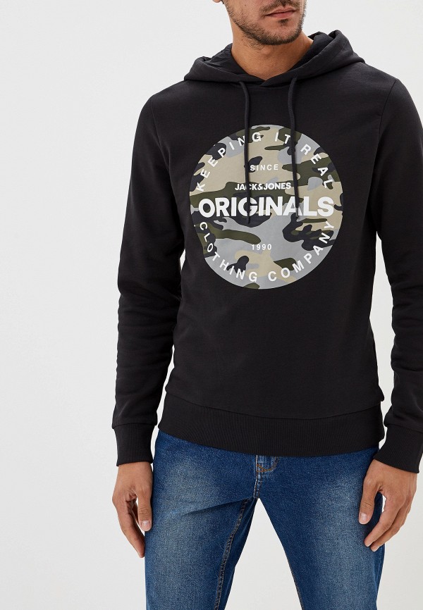 

Худи Jack & Jones, Черный, Jack & Jones JA391EMFKFV5