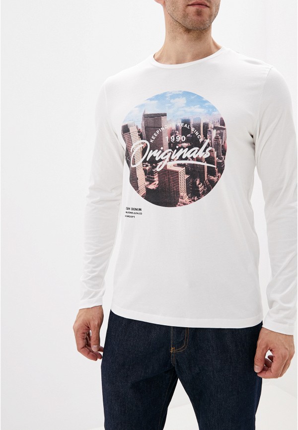 

Лонгслив Jack & Jones, Белый