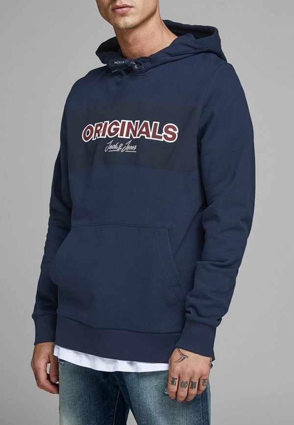 

Худи Jack & Jones, Синий, Jack & Jones JA391EMFKFX9
