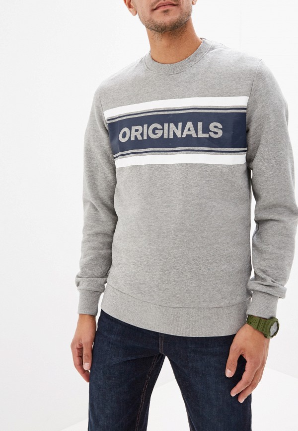 

Свитшот Jack & Jones, Серый, Jack & Jones JA391EMFKFY2