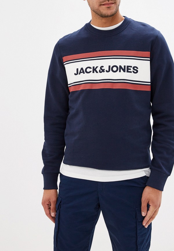 

Свитшот Jack & Jones, Синий