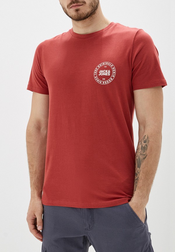 

Футболка Jack & Jones, Бордовый