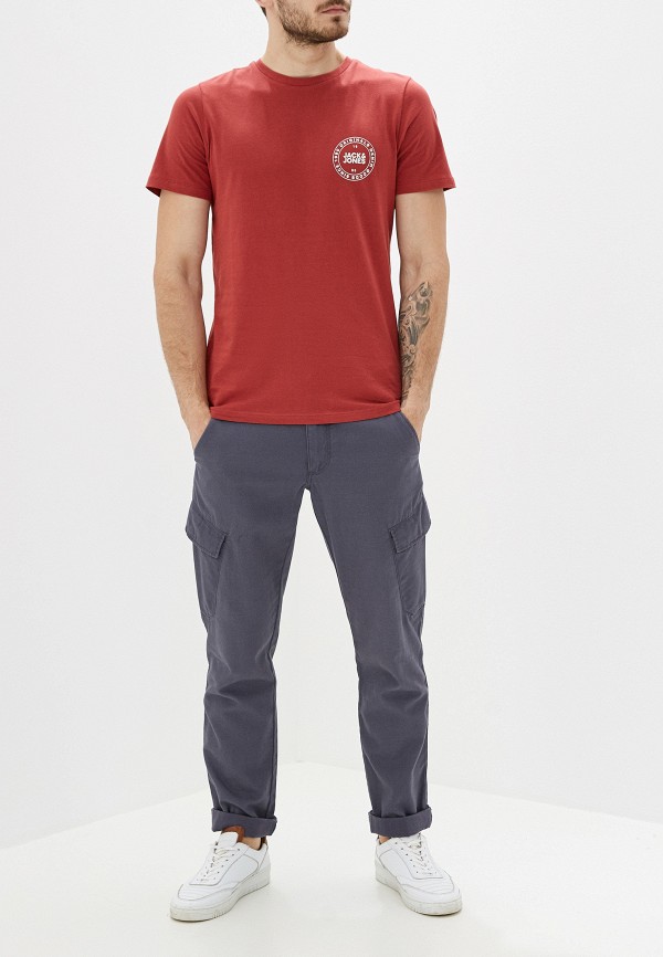 

Футболка Jack & Jones, Бордовый, Jack & Jones JA391EMFKFY4