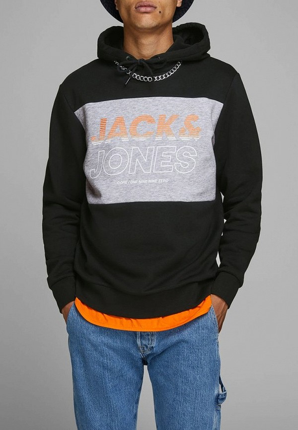 

Худи Jack & Jones, Черный, Jack & Jones JA391EMFKGE2
