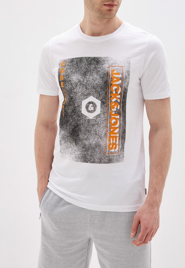 

Футболка Jack & Jones, Белый, Jack & Jones JA391EMFKGE8