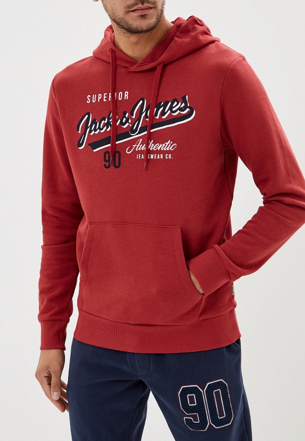 

Худи Jack & Jones, Бордовый