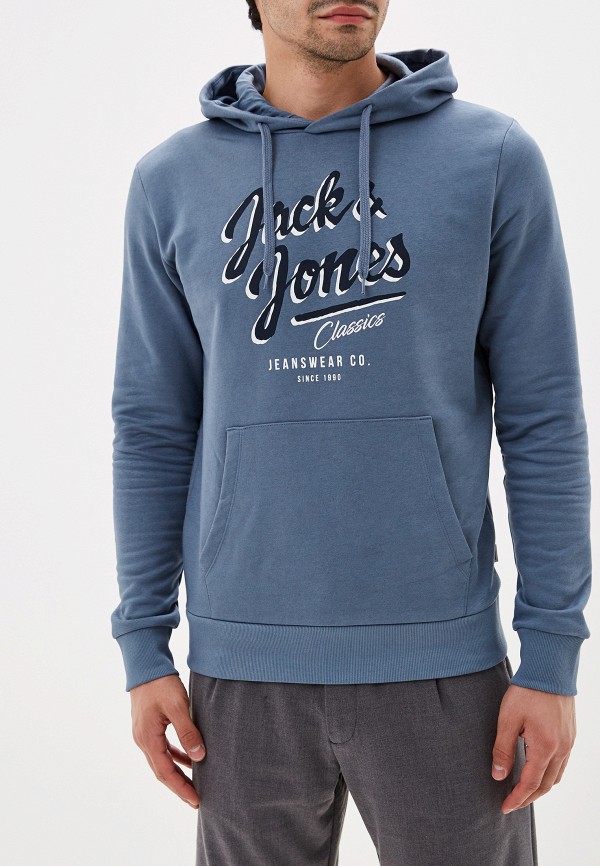 

Худи Jack & Jones, Голубой, Jack & Jones JA391EMFKGG1