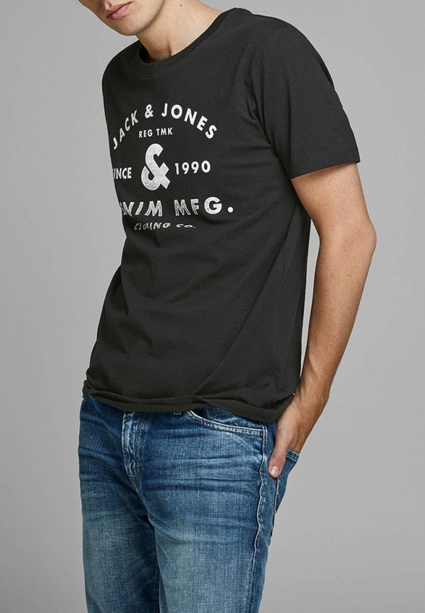 

Футболка Jack & Jones, Черный, Jack & Jones JA391EMFKGG7