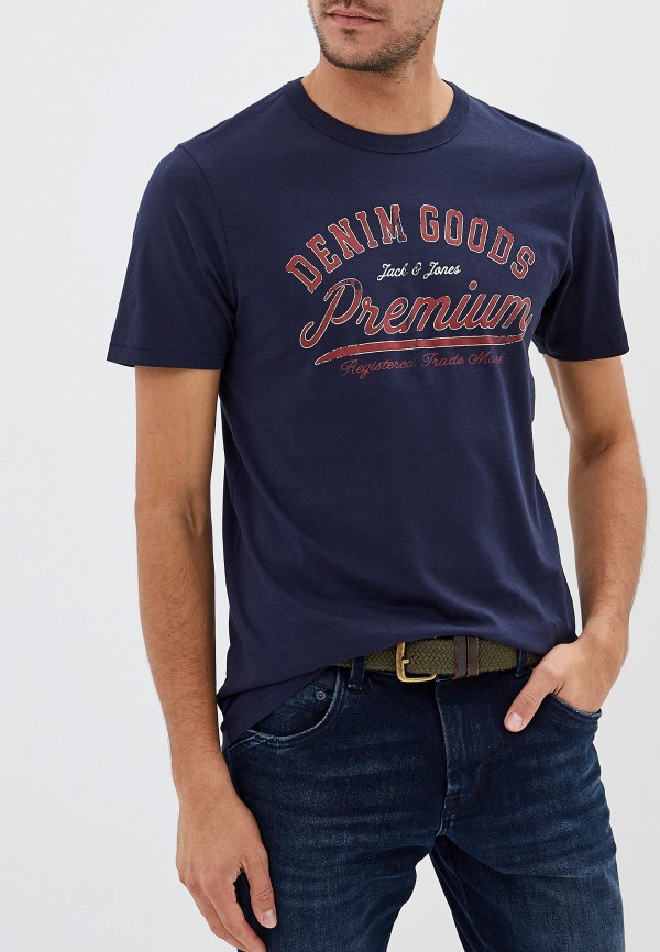 

Футболка Jack & Jones, Синий, Jack & Jones JA391EMFKHA2