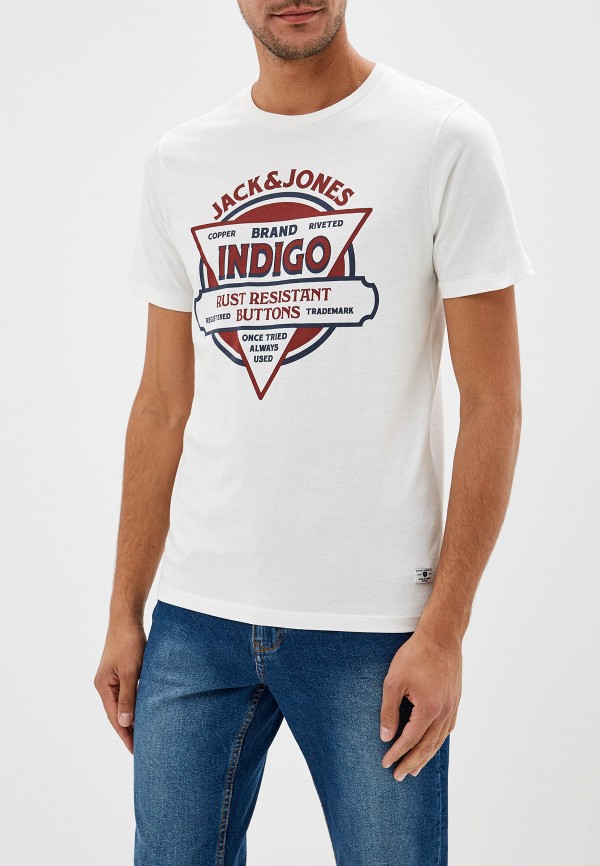 

Футболка Jack & Jones, Белый, Jack & Jones JA391EMFKHC8