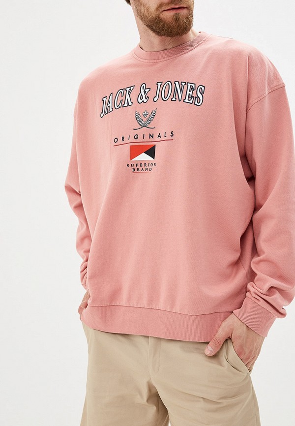 

Свитшот Jack & Jones, Розовый