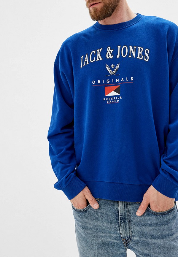 

Свитшот Jack & Jones, Синий