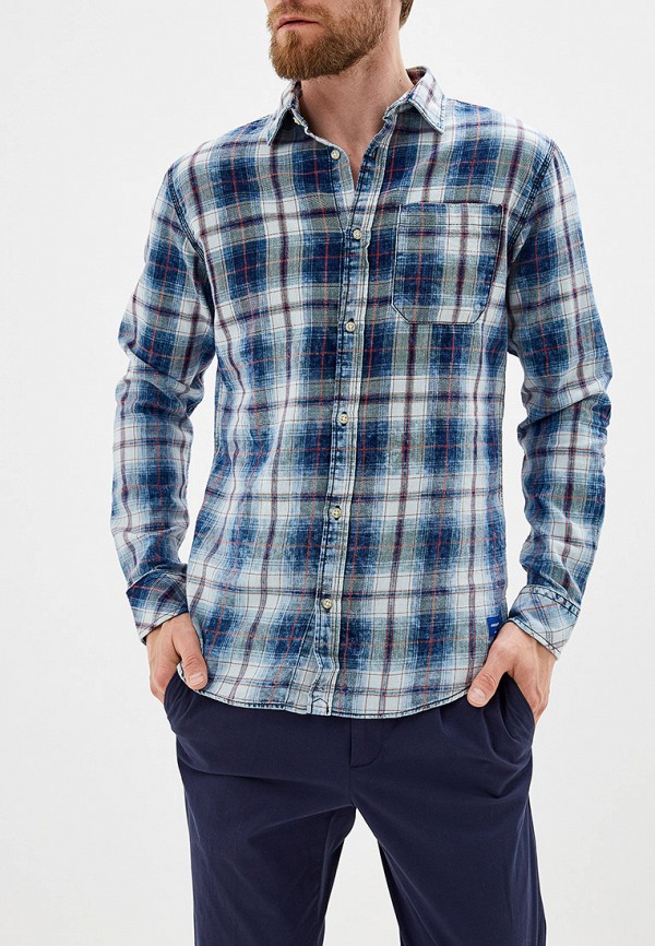

Рубашка Jack & Jones, Jack & Jones JA391EMFKQF0, Синий