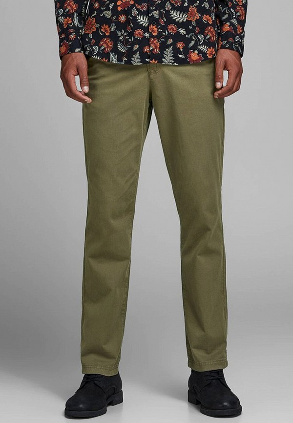 

Чиносы Jack & Jones, Хаки, Jack & Jones JA391EMFYQA8