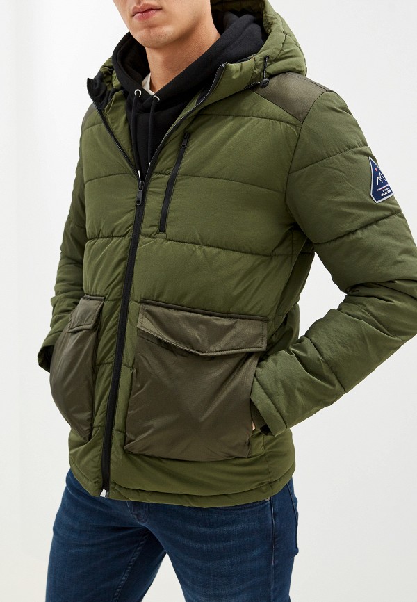 

Куртка утепленная Jack & Jones, Хаки, Jack & Jones JA391EMFYQH6