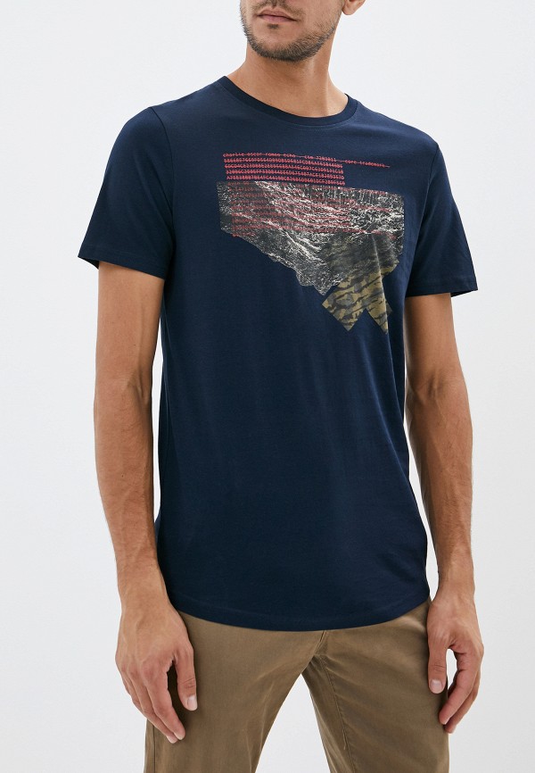 

Футболка Jack & Jones, Синий, Jack & Jones JA391EMFYQK6