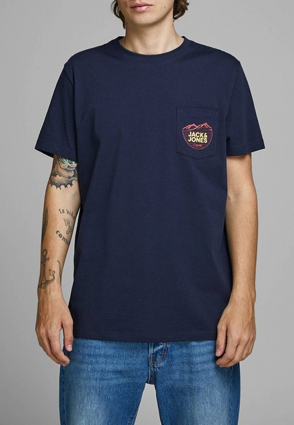 

Футболка Jack & Jones, Синий