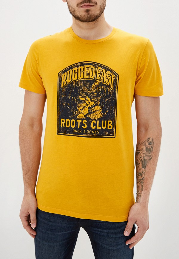

Футболка Jack & Jones, Желтый, Jack & Jones JA391EMFYQM8