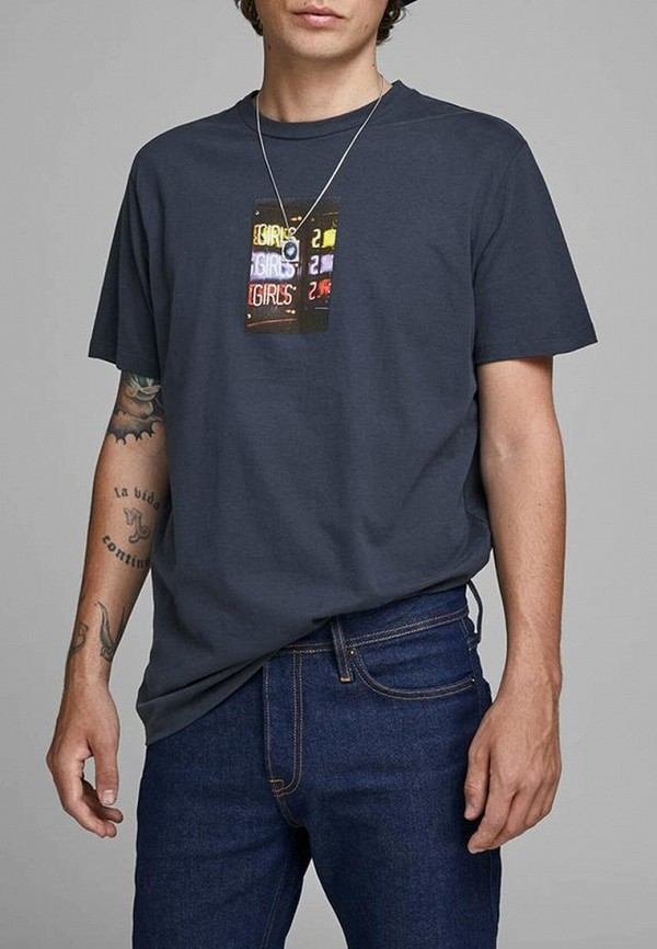 

Футболка Jack & Jones, Синий