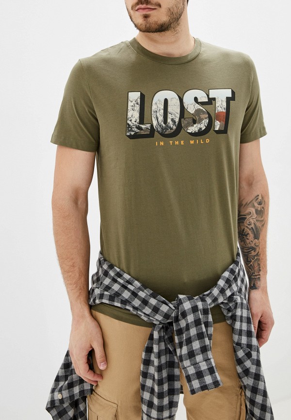 

Футболка Jack & Jones, Хаки
