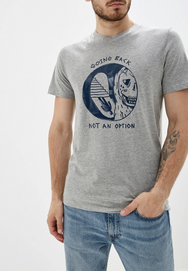 

Футболка Jack & Jones, Серый, Jack & Jones JA391EMFYQU5