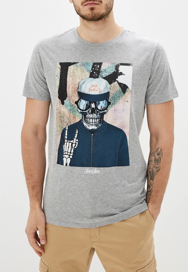 

Футболка Jack & Jones, Серый