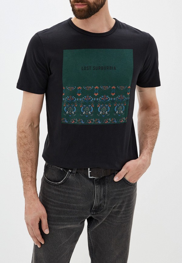

Футболка Jack & Jones, Черный, Jack & Jones JA391EMFYQY8