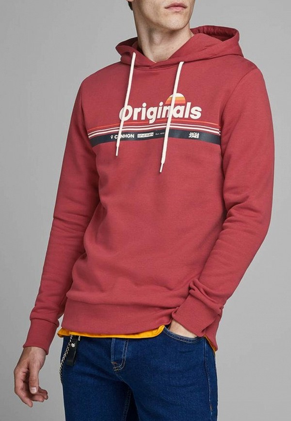 

Худи Jack & Jones, Красный, Jack & Jones JA391EMFYRC5