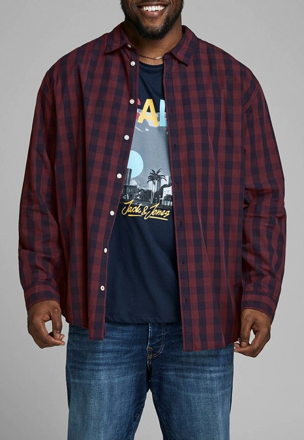 

Рубашка Jack & Jones, Бордовый