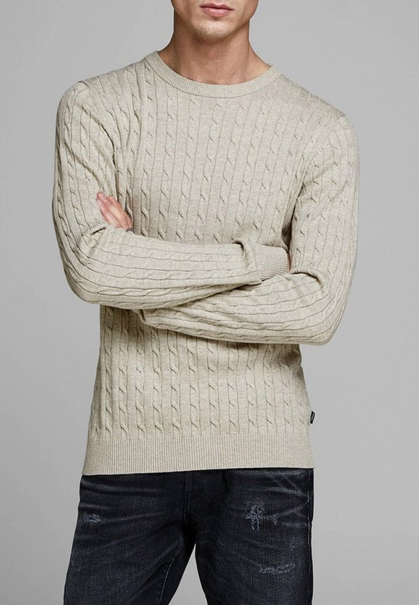 

Джемпер Jack & Jones, Бежевый, Jack & Jones JA391EMGCFW7