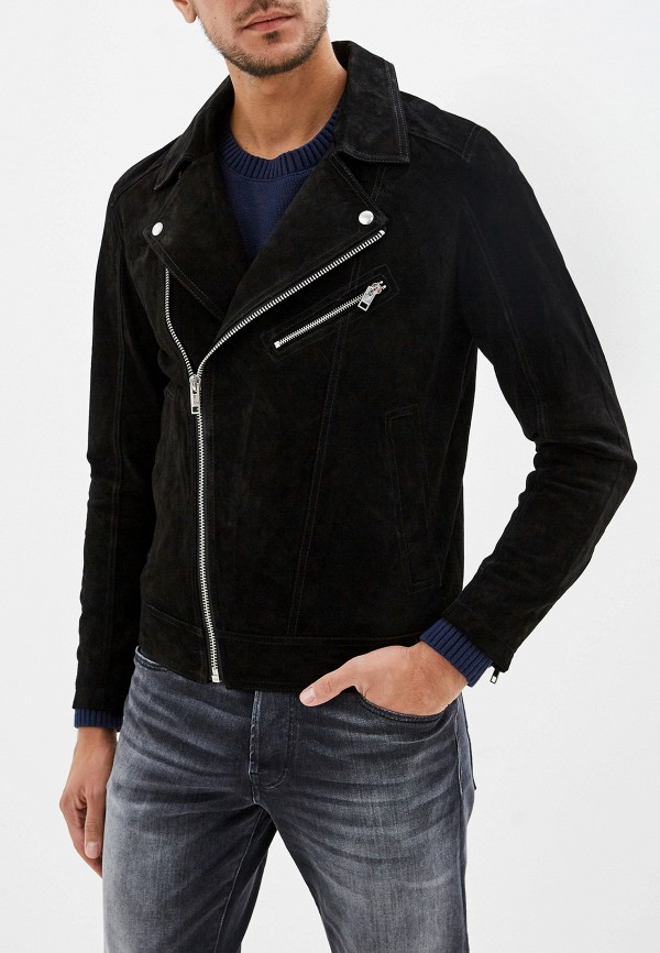

Куртка кожаная Jack & Jones, Черный, Jack & Jones JA391EMGHQQ1