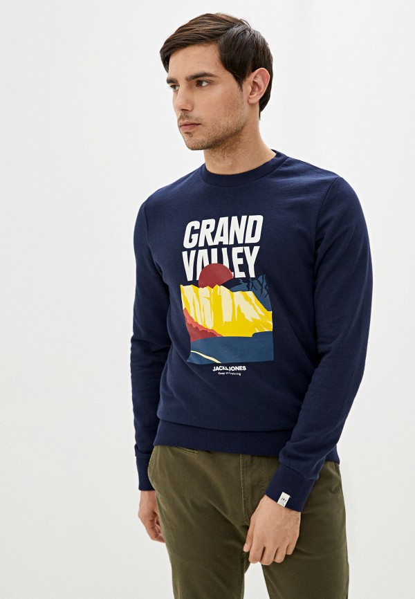 

Свитшот Jack & Jones, Синий