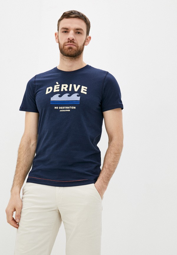 

Футболка Jack & Jones, Синий, Jack & Jones JA391EMHSUV6