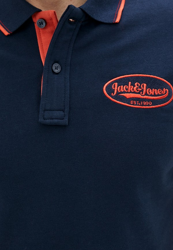 

Поло Jack & Jones, Синий, Jack & Jones JA391EMHSUW2