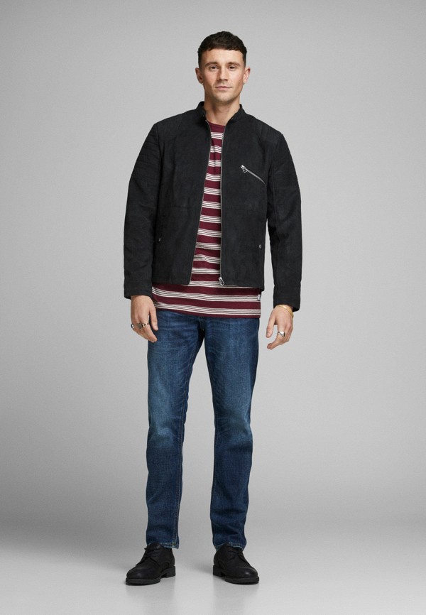 

Куртка кожаная Jack & Jones, Черный, Jack & Jones JA391EMHSUX9
